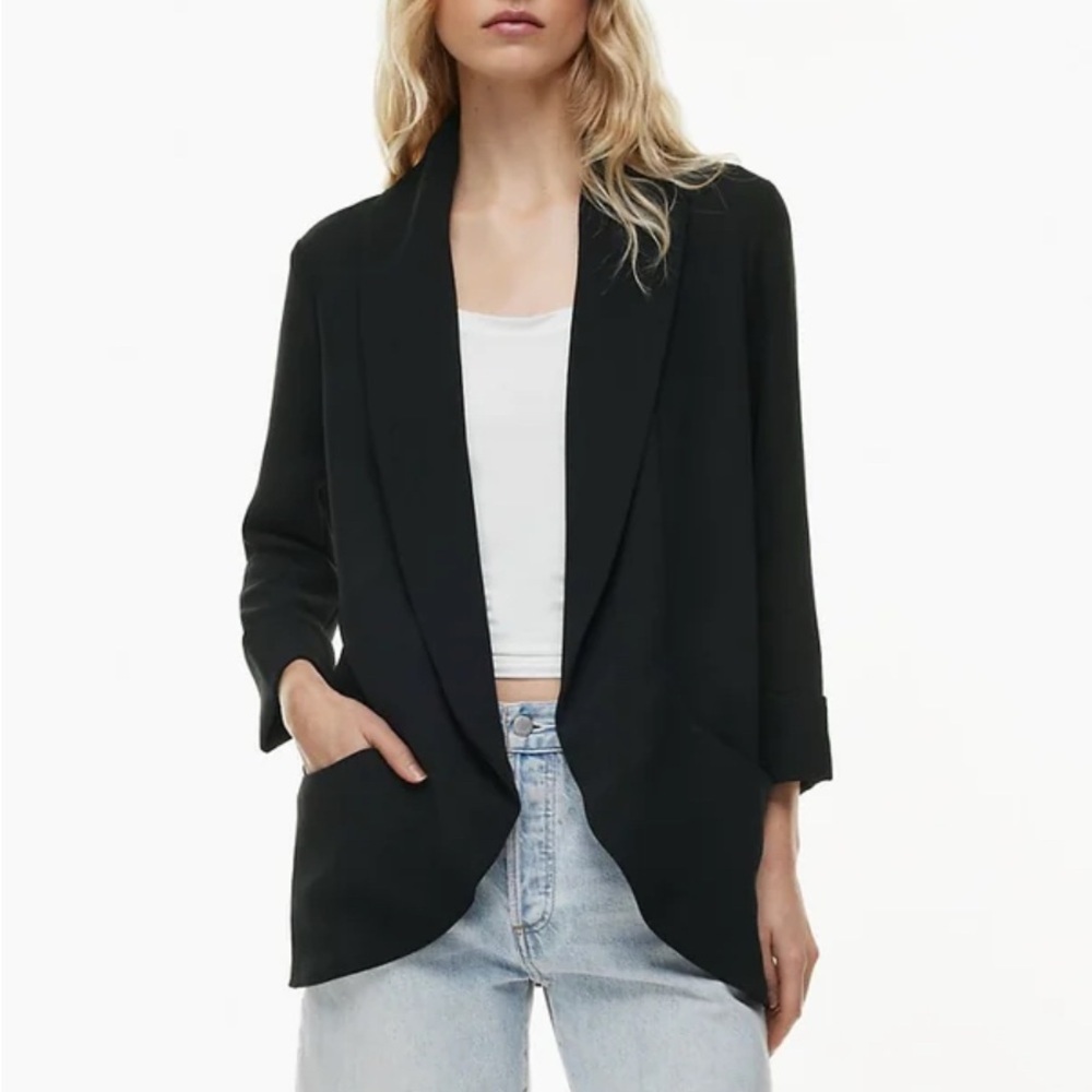 Wilfred Chevalier Crepe Open Blazer - Picture 1 of 3